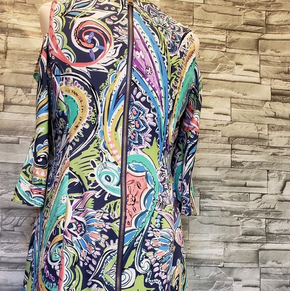 Nicole Miller abstract dress size 6 - Picture 8 of 16
